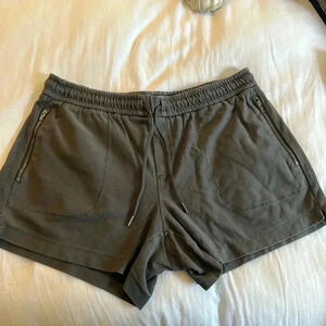 Athleta Gray/Black shorts! Size 10.